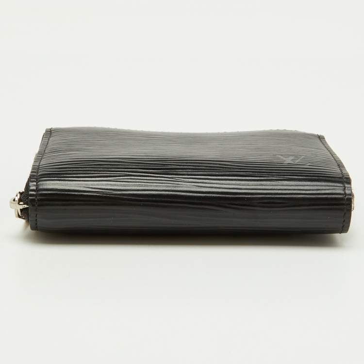 Pre Owned Louis Vuitton Black Epi Leather Zippy Coin Purse