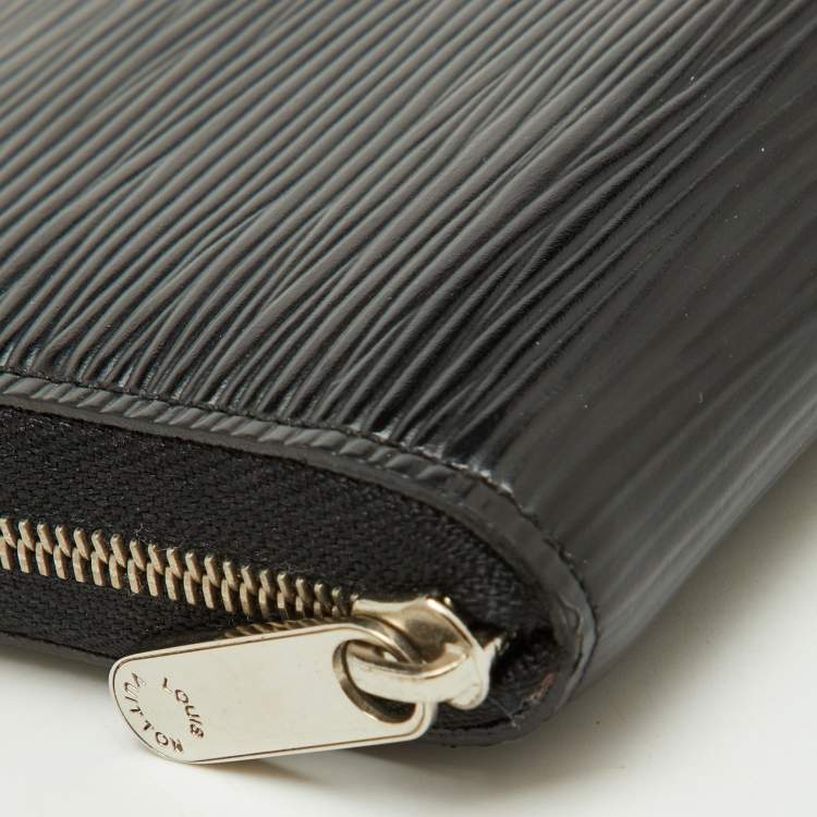 Pre Owned Louis Vuitton Black Epi Leather Zippy Coin Purse