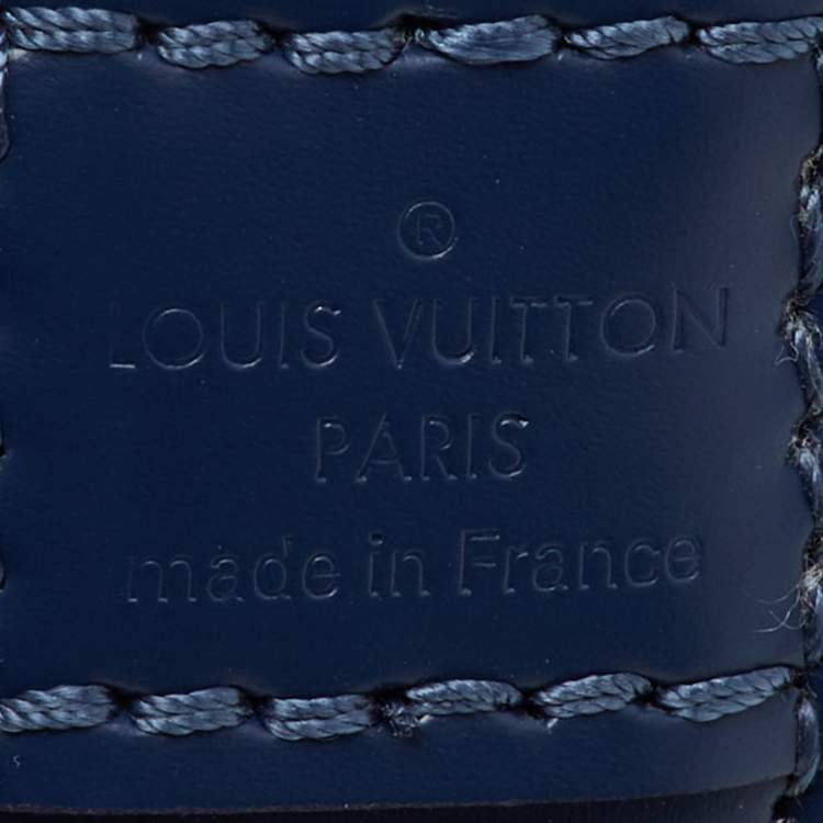 Pre Owned Louis Vuitton Indigo Epi Leather Alma BB Bag