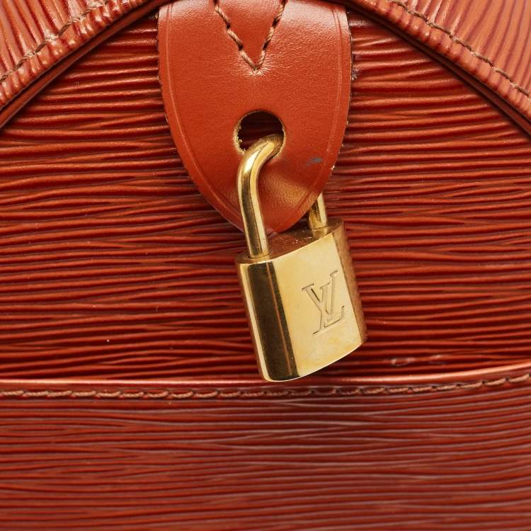 Pre Owned Louis Vuitton Cipango Gold Epi Leather Speedy 25 Bag