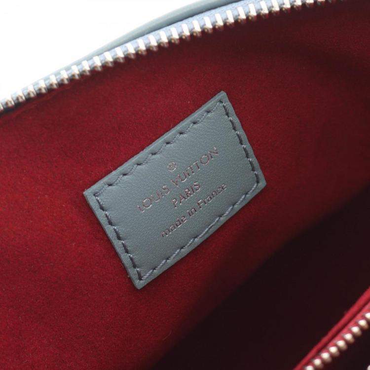 Pre Owned Louis Vuitton Blue Leather Coussin PM Shoulder Bag