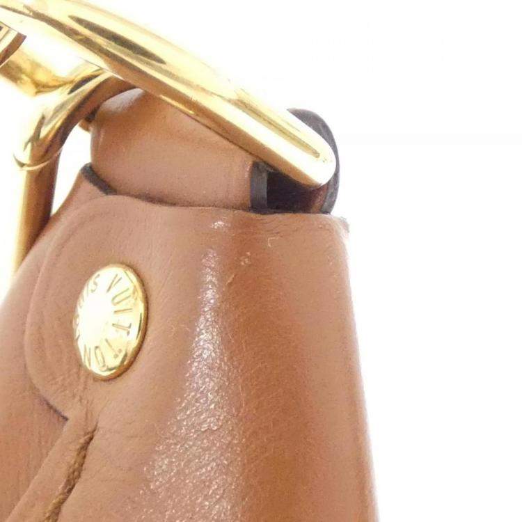 Pre Owned Louis Vuitton Brown Monogram Reverse Loop Hobo Bag
