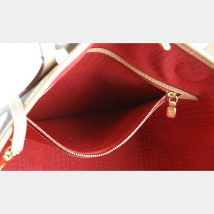 Pre Owned Louis Vuitton Brown Monogram Canvas Dots Neverfull MM Shoulder Bag