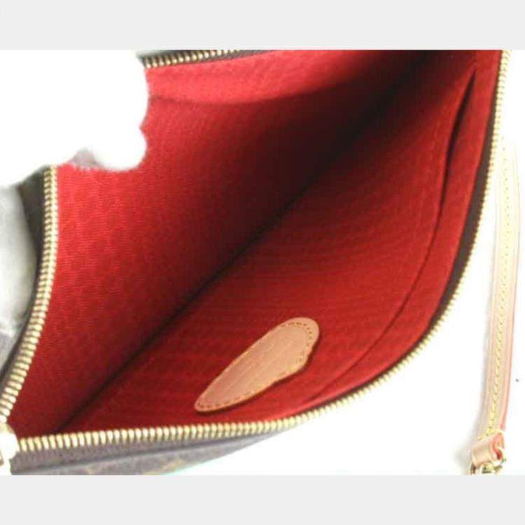 Pre Owned Louis Vuitton Brown Monogram Canvas Dots Neverfull MM Shoulder Bag