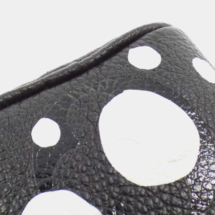 Pre Owned Louis Vuitton Black Monogram Empreinte Leather Nano Speedy Boston Bag