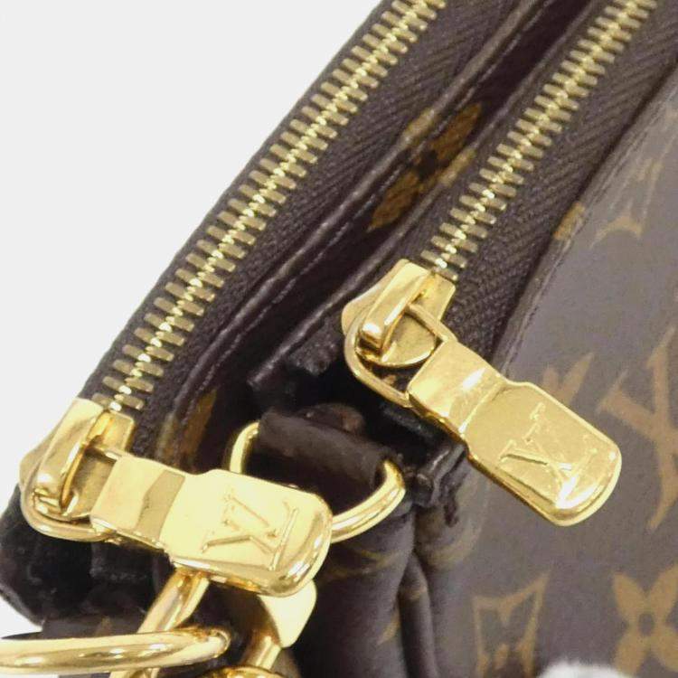 Pre Owned Louis Vuitton Brown Monogram Multi Pochette Accessoires Shoulder Bag