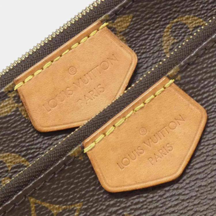 Pre Owned Louis Vuitton Brown Monogram Multi Pochette Accessoires Shoulder Bag