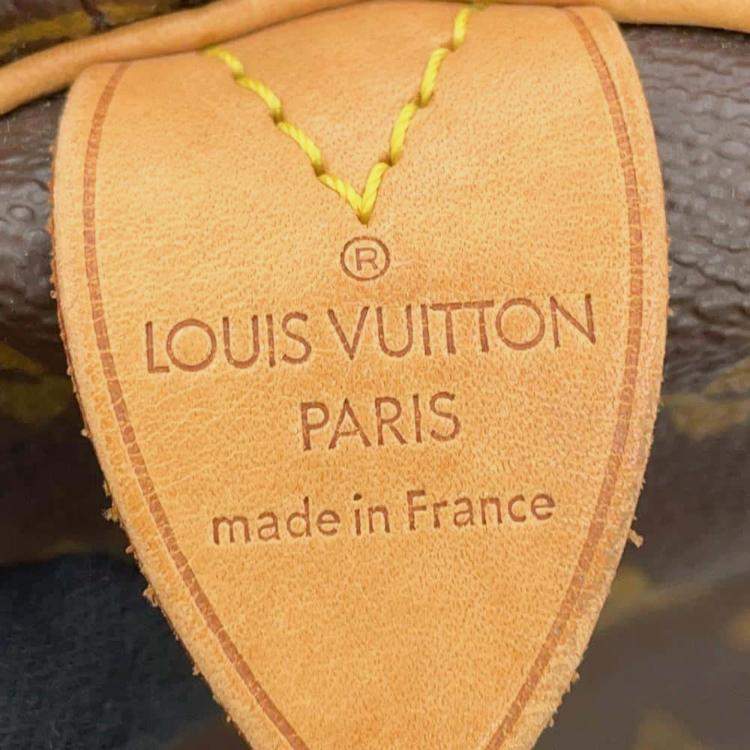 Pre Owned Louis Vuitton Brown Monogram Keepall 45