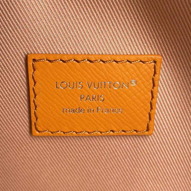 Pre Owned Louis Vuitton Saffron Leather MM Shopper Tote Bag