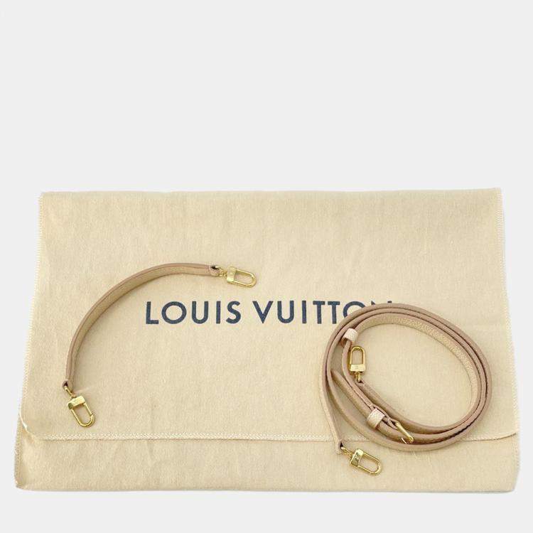 Pre Owned Louis Vuitton Beige Monogram Empreinte Leather Summer Stardust Nanonoe Shoulder Bag