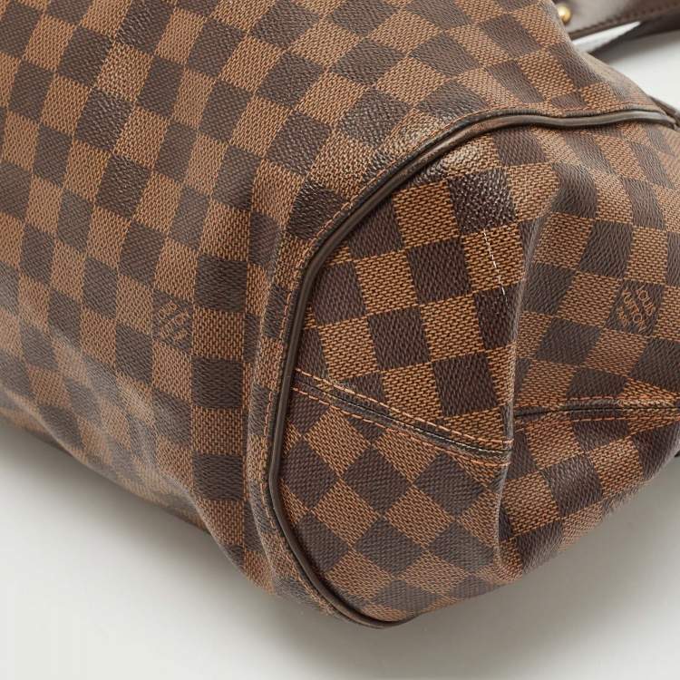 Pre Owned Louis Vuitton Damier Ebene Canvas Sistina GM Bag