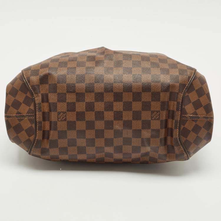 Pre Owned Louis Vuitton Damier Ebene Canvas Sistina GM Bag