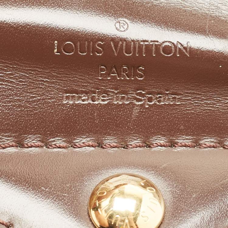 Pre Owned Louis Vuitton Damier Ebene Canvas Sistina GM Bag
