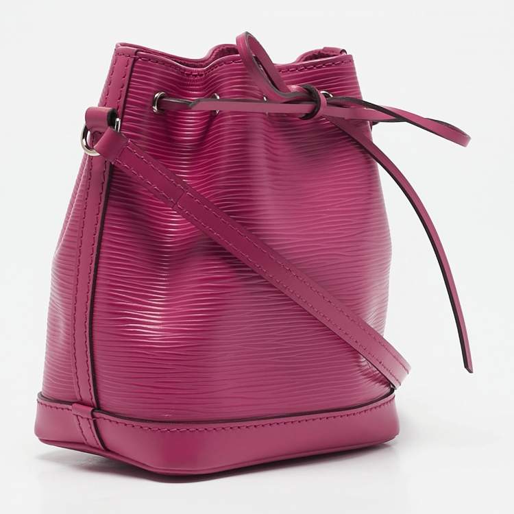 Pre Owned Louis Vuitton Pivoine Epi Leather Noe Nano Bag