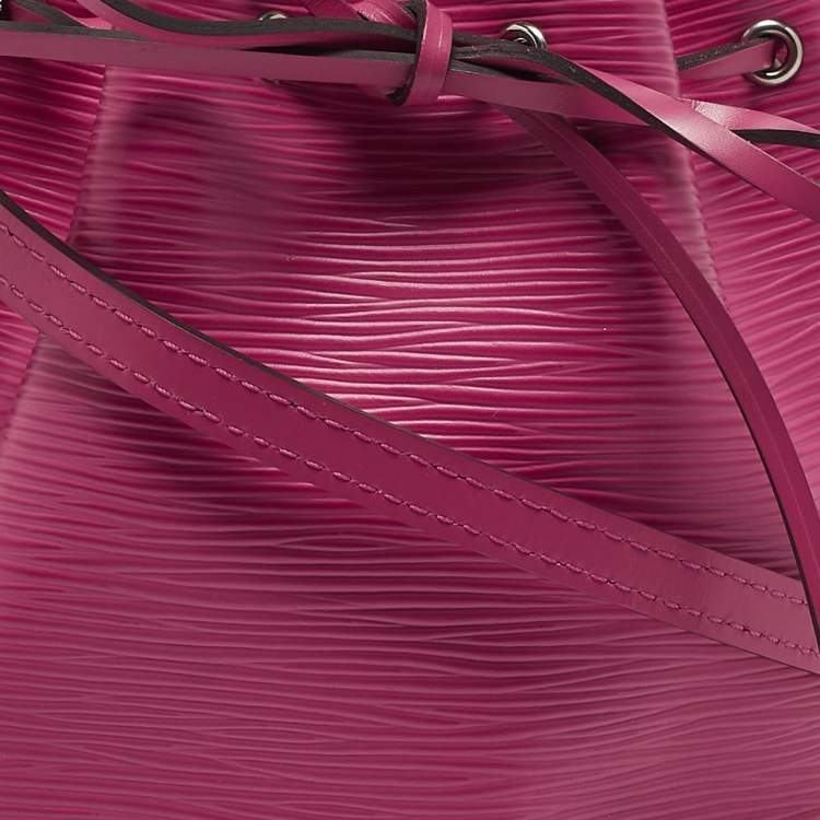 Pre Owned Louis Vuitton Pivoine Epi Leather Noe Nano Bag