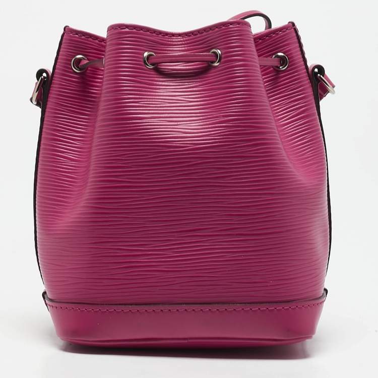 Pre Owned Louis Vuitton Pivoine Epi Leather Noe Nano Bag