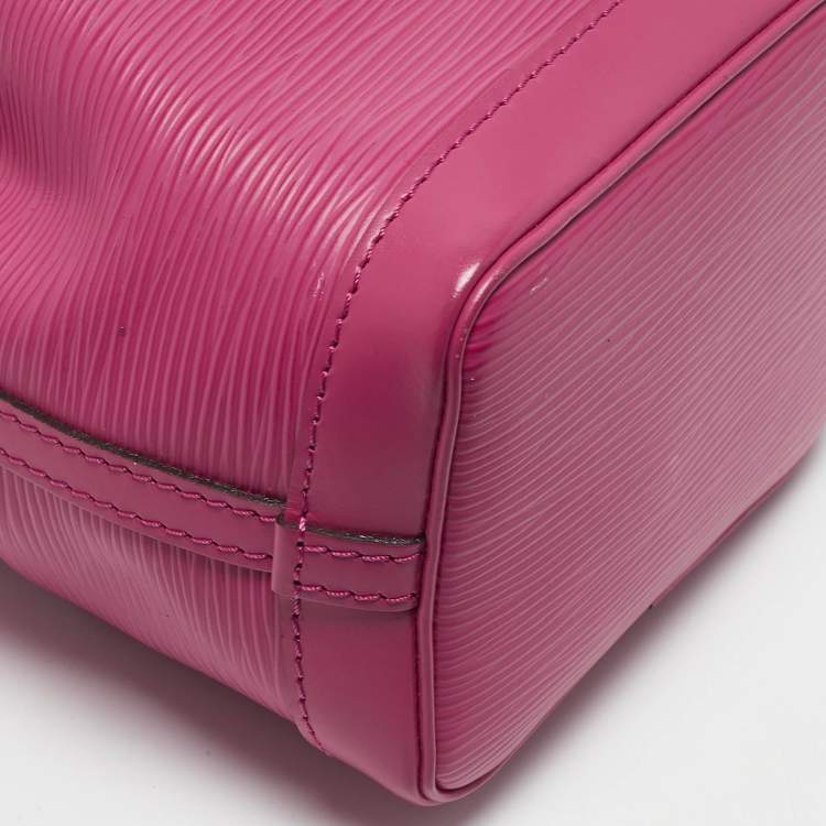 Pre Owned Louis Vuitton Pivoine Epi Leather Noe Nano Bag