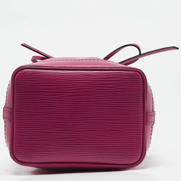 Pre Owned Louis Vuitton Pivoine Epi Leather Noe Nano Bag