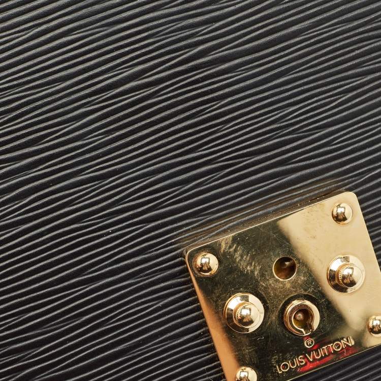 Pre Owned Louis Vuitton Black Epi Leather Sellier Dragonne Clutch