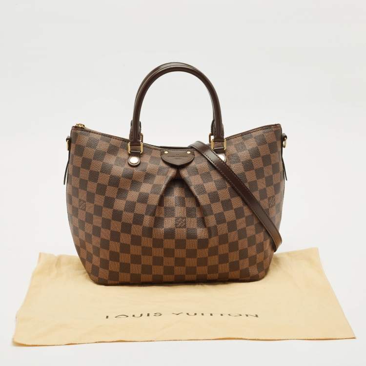 Pre Owned Louis Vuitton Damier Ebene Canvas Siena MM Bag
