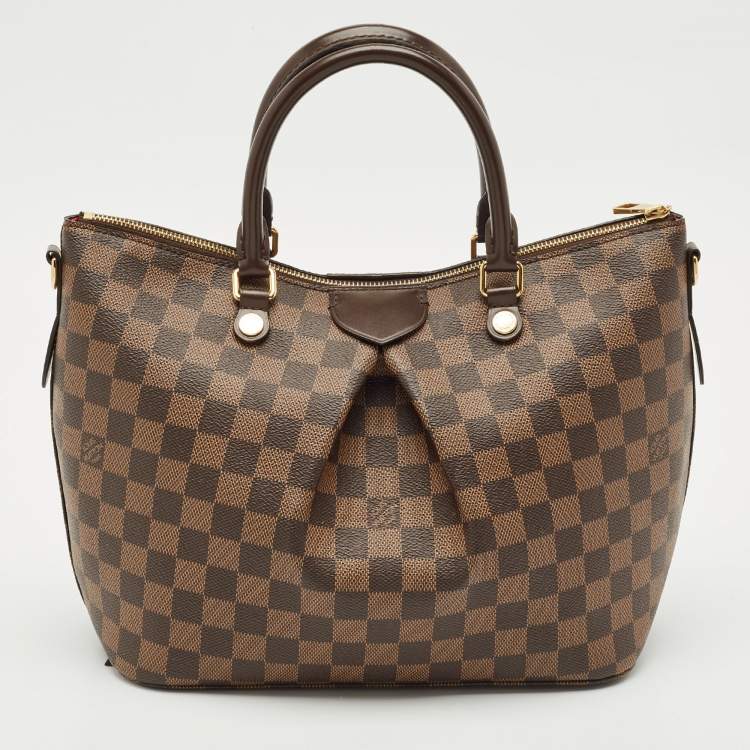 Pre Owned Louis Vuitton Damier Ebene Canvas Siena MM Bag