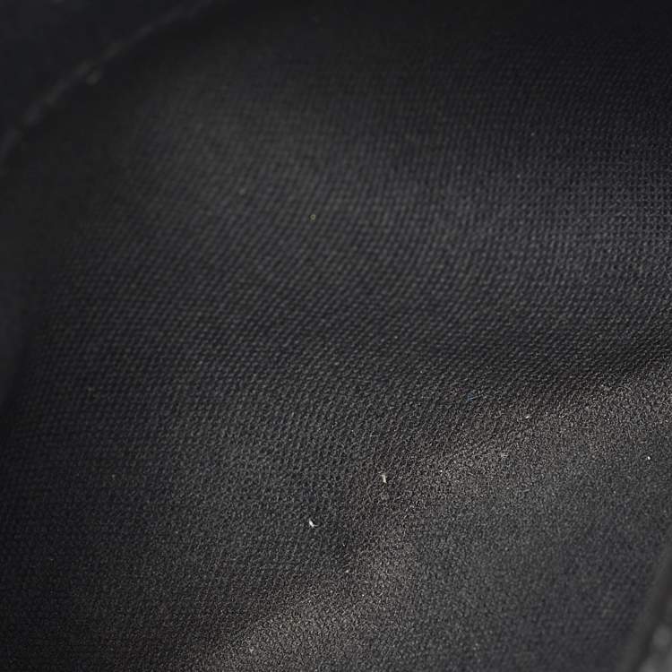 Pre Owned Louis Vuitton Black Monogram Canvas Pallas Chain Clutch