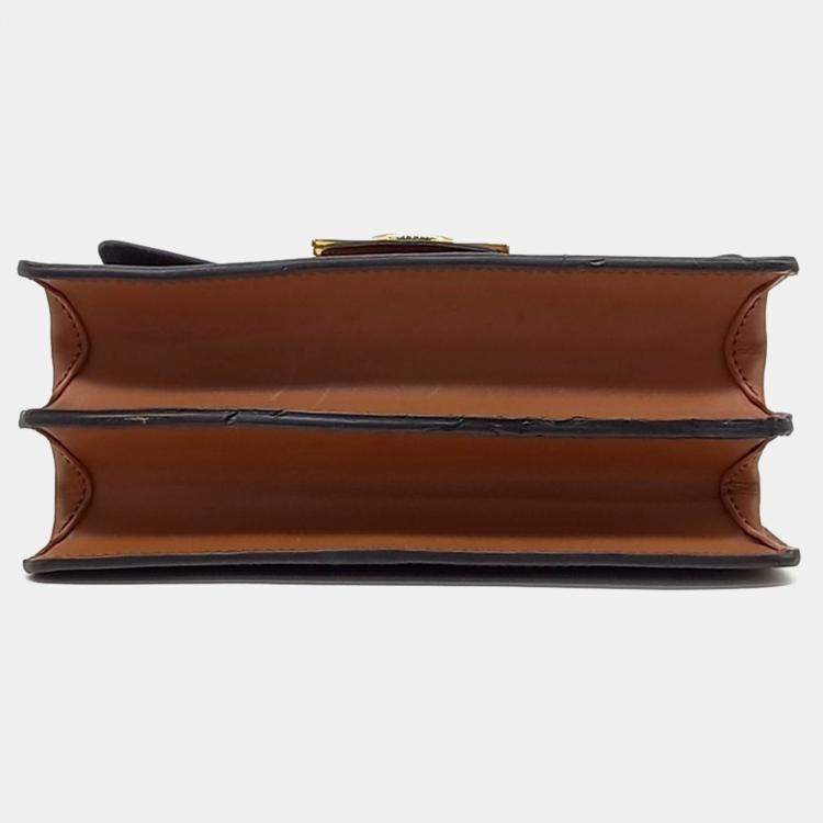 Pre Owned Louis Vuitton Brown Coated Canvas Dauphine MM bag