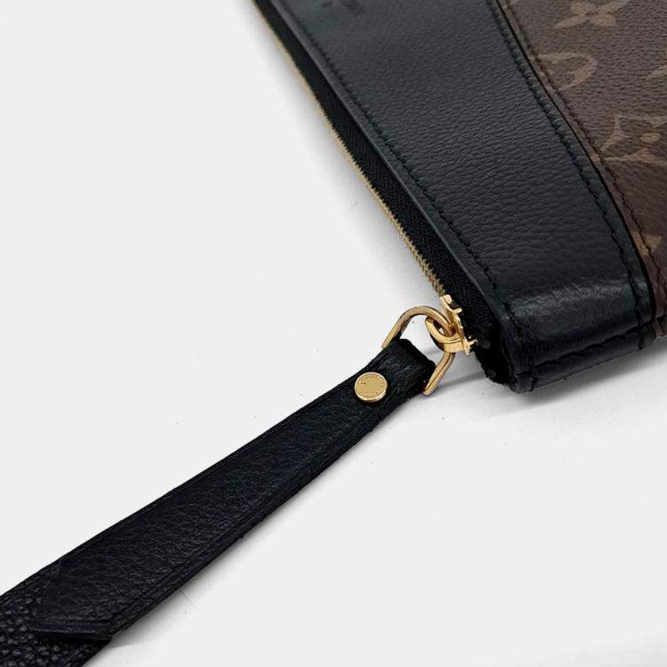 Pre Owned Louis Vuitton Brown PVC Daily Clutch