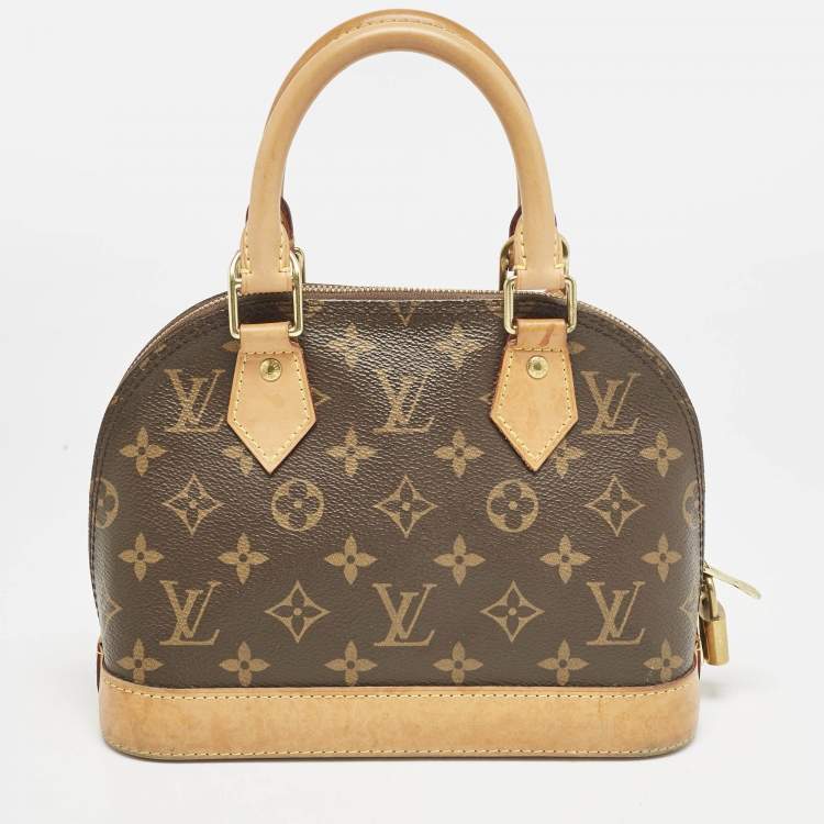 Pre Owned Louis Vuitton Monogram Canvas Alma BB Bag