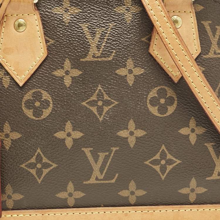Pre Owned Louis Vuitton Monogram Canvas Alma BB Bag