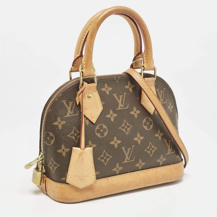 Pre Owned Louis Vuitton Monogram Canvas Alma BB Bag