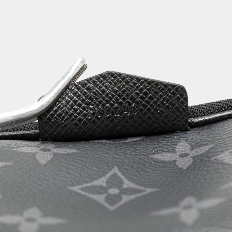 Pre Owned Louis Vuitton Black Monogram Eclipse Taigarama Outdoor Pouch