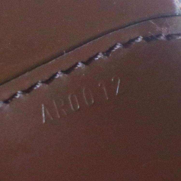Pre Owned Louis Vuitton Brown Damier Ebene Canvas Sarria Seau Handbag