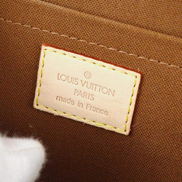 Pre Owned Louis Vuitton Brown Monogram Canvas Pochette Marelle Bum Bag
