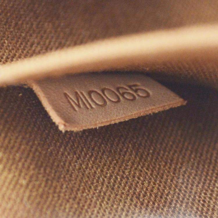 مملوكة مسبقًا Louis Vuitton Brown Monogram Canvas Pochette Marelle Bum Bag