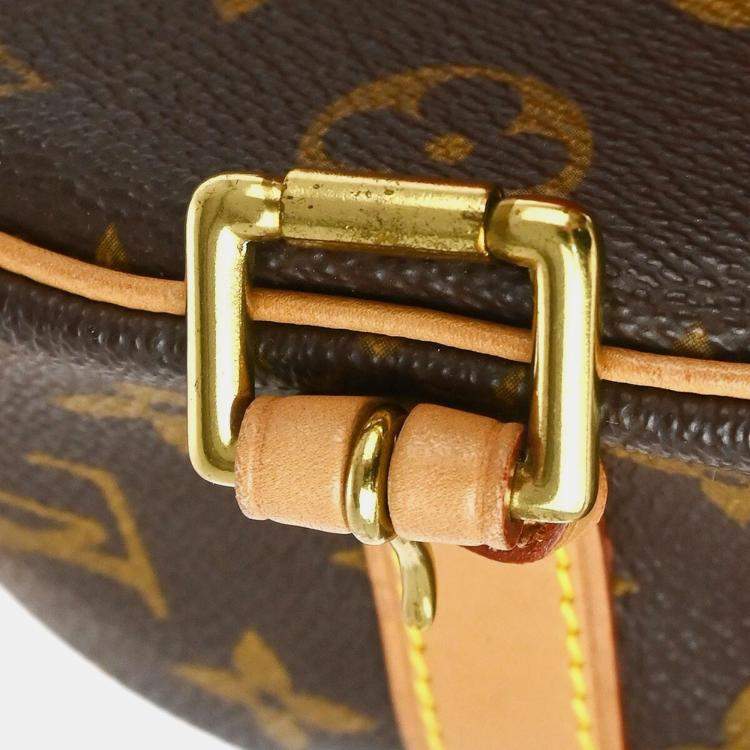 Pre Owned Louis Vuitton Brown Monogram Canvas Tambourine Shoulder Bag