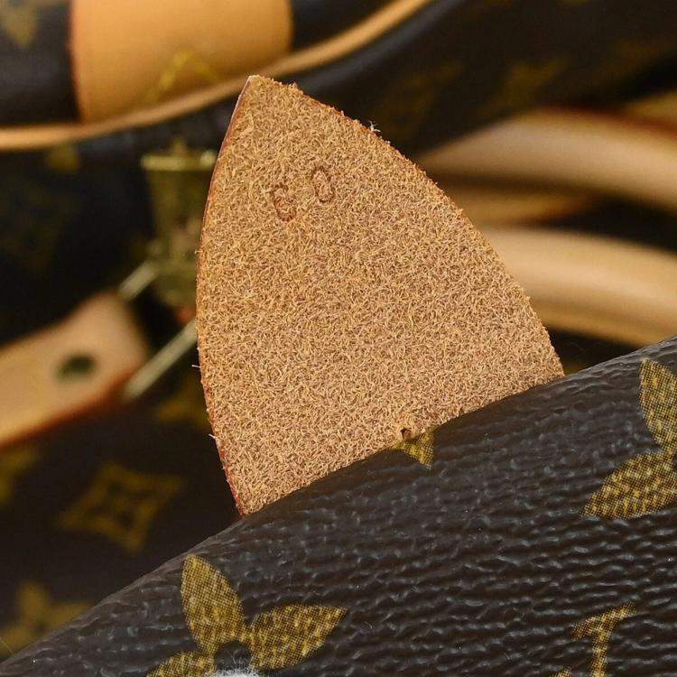Pre Owned Louis Vuitton Brown Monogram Canvas Keepall 60 Duffle Bag