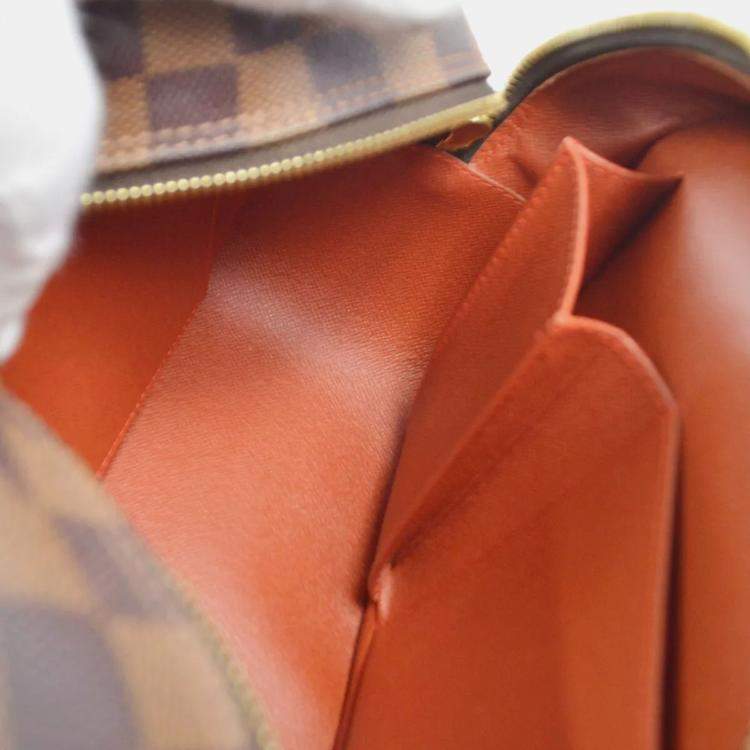 Pre Owned Louis Vuitton Brown Damier Cite MM Handbag