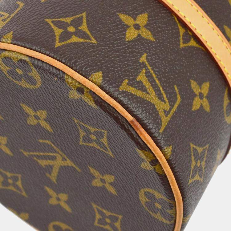 Pre Owned Louis Vuitton x Comme des Garcons Monogram Papillon 26 Shoulder Bag