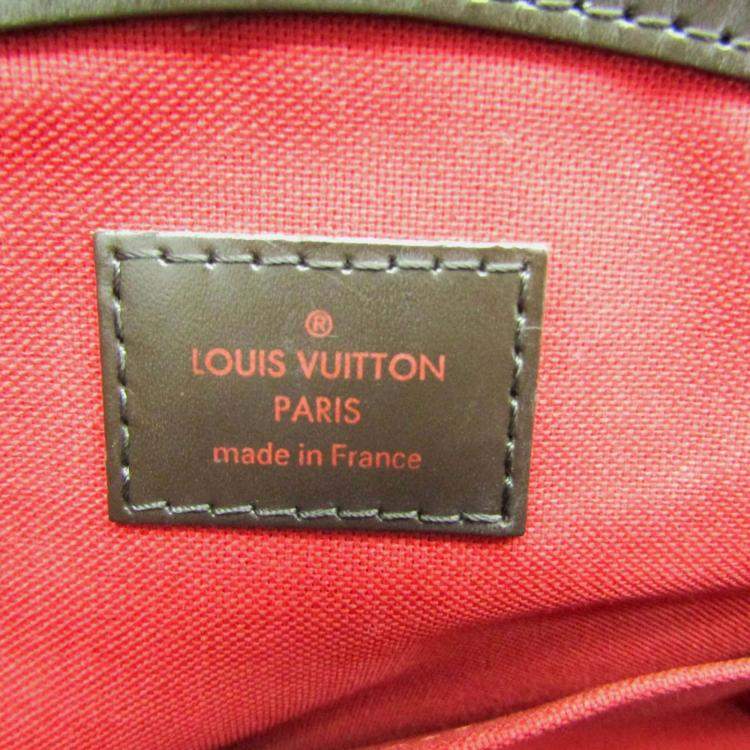Pre Owned Louis Vuitton Damier Ebene Verona PM Shoulder Bag 