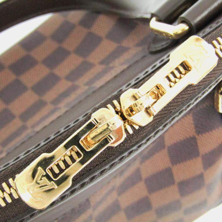 Pre Owned Louis Vuitton Damier Ebene Verona PM Shoulder Bag 