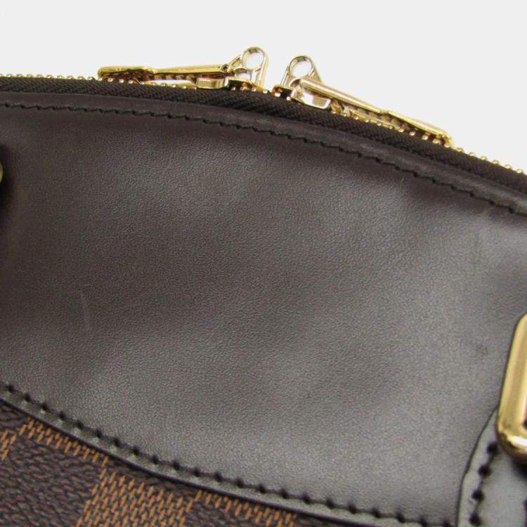 Pre Owned Louis Vuitton Damier Ebene Verona PM Shoulder Bag 