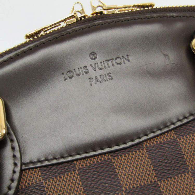 Pre Owned Louis Vuitton Damier Ebene Verona PM Shoulder Bag 