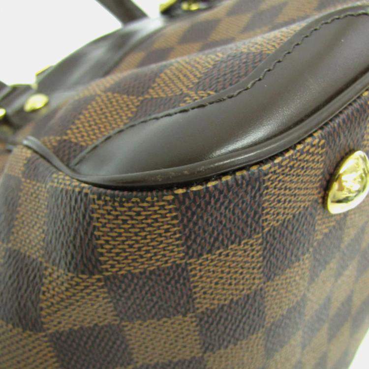 Pre Owned Louis Vuitton Damier Ebene Verona PM Shoulder Bag 