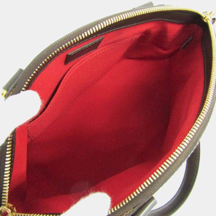 Pre Owned Louis Vuitton Damier Ebene Verona PM Shoulder Bag 