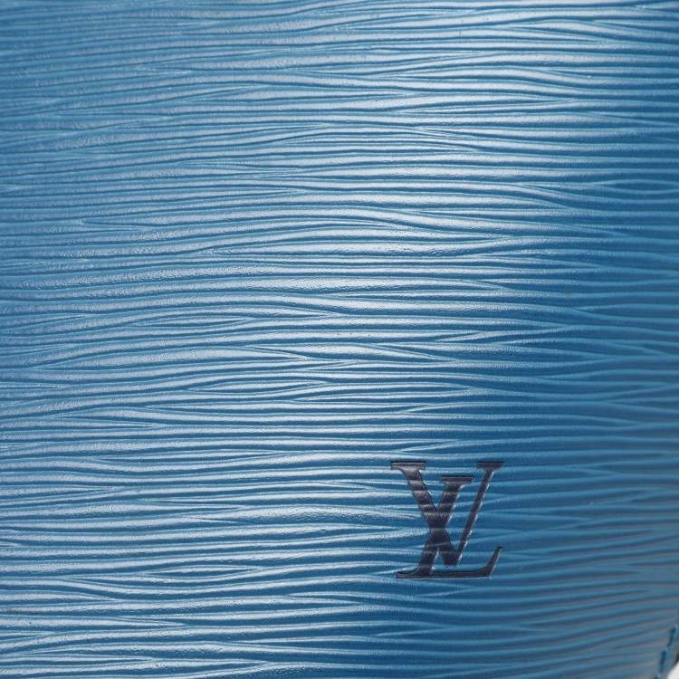 Pre Owned Louis Vuitton Blue Epi Leather Saint Jacques GM Bag