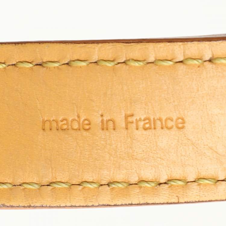 Pre Owned Louis Vuitton Tassil Yellow Epi Leather Petit Noe Bag