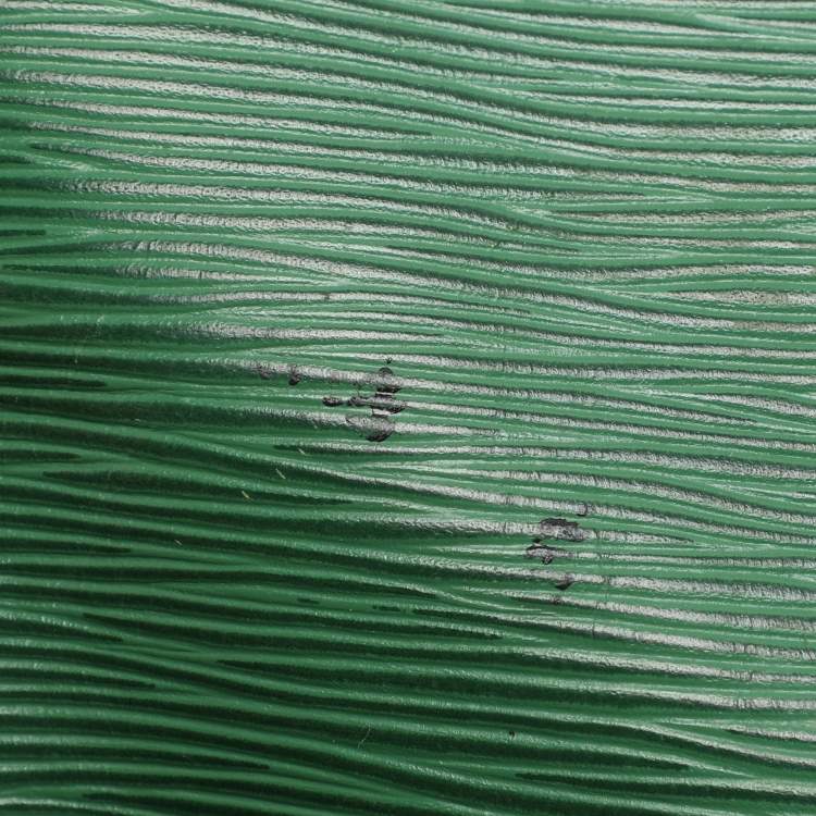 Pre Owned Louis Vuitton Green Epi Leather Keepall 50 Bag