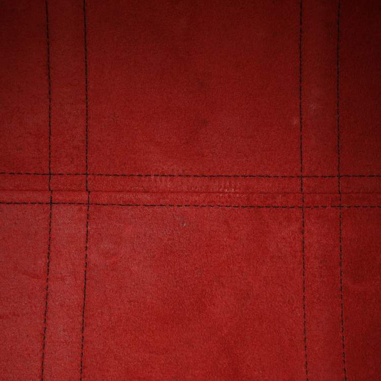 Pre Owned Louis Vuitton Red Epi Leather Keepall 50 Bag
