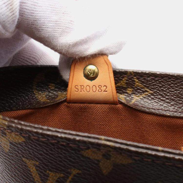 Pre Owned Louis Vuitton Brown Monogram Vavin PM Tote Bag